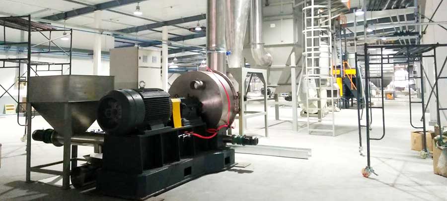 沖擊式粉碎機客戶安裝實拍